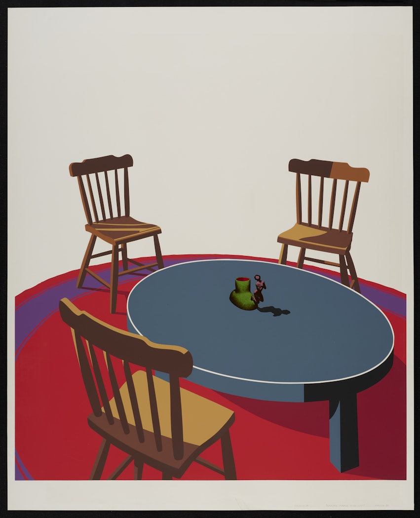 Chairs, Table, Rub, Cup