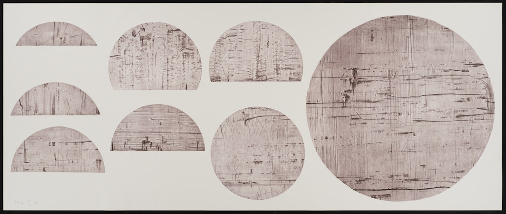 Scrap Metal Drypoint #3