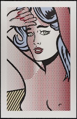 Nude with Blue Hair from the Nudes series