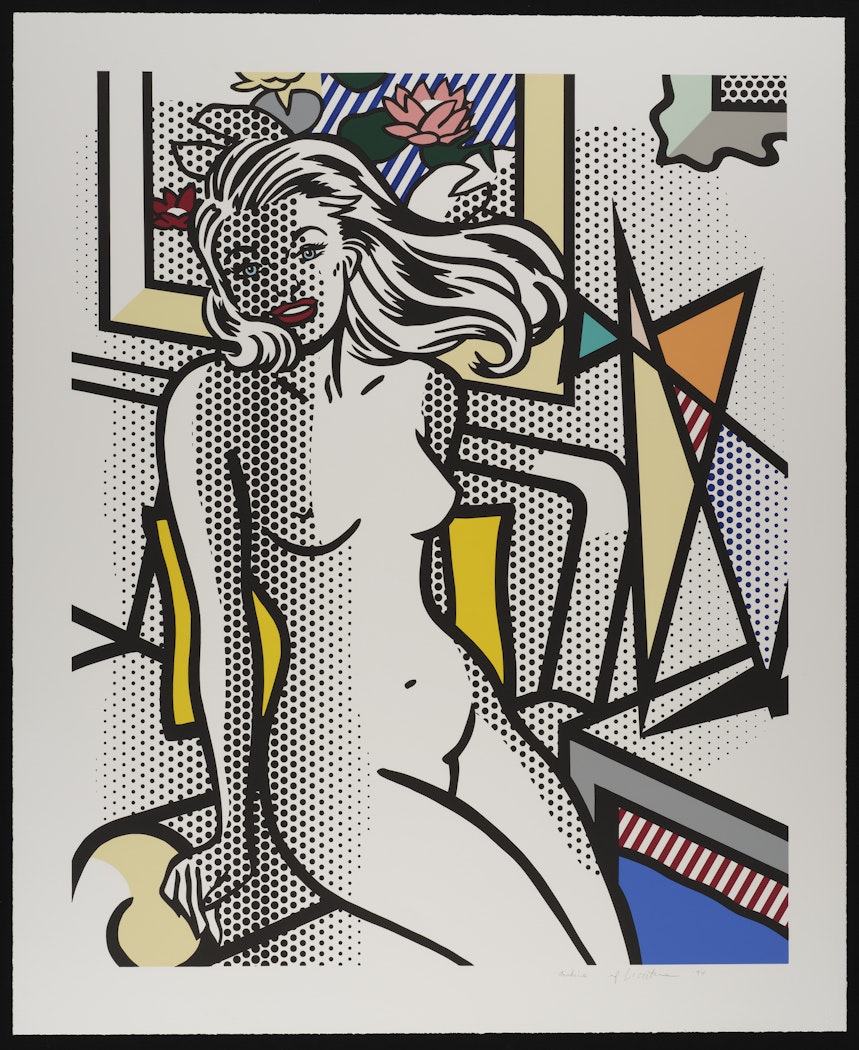 Nude with Yellow Pillow from the Nudes series