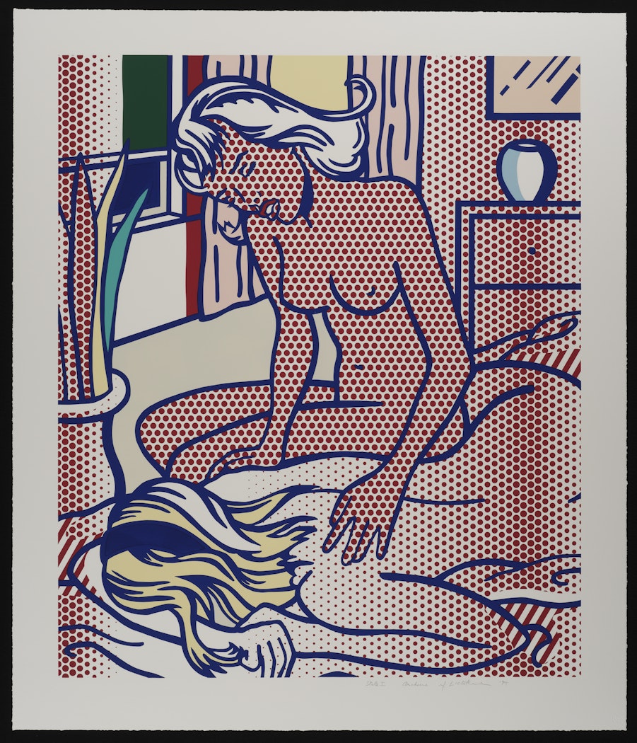Two Nudes, State I from the Nudes series