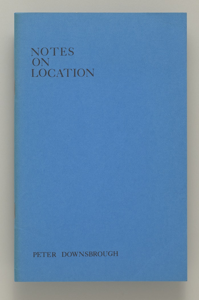 Notes on Location