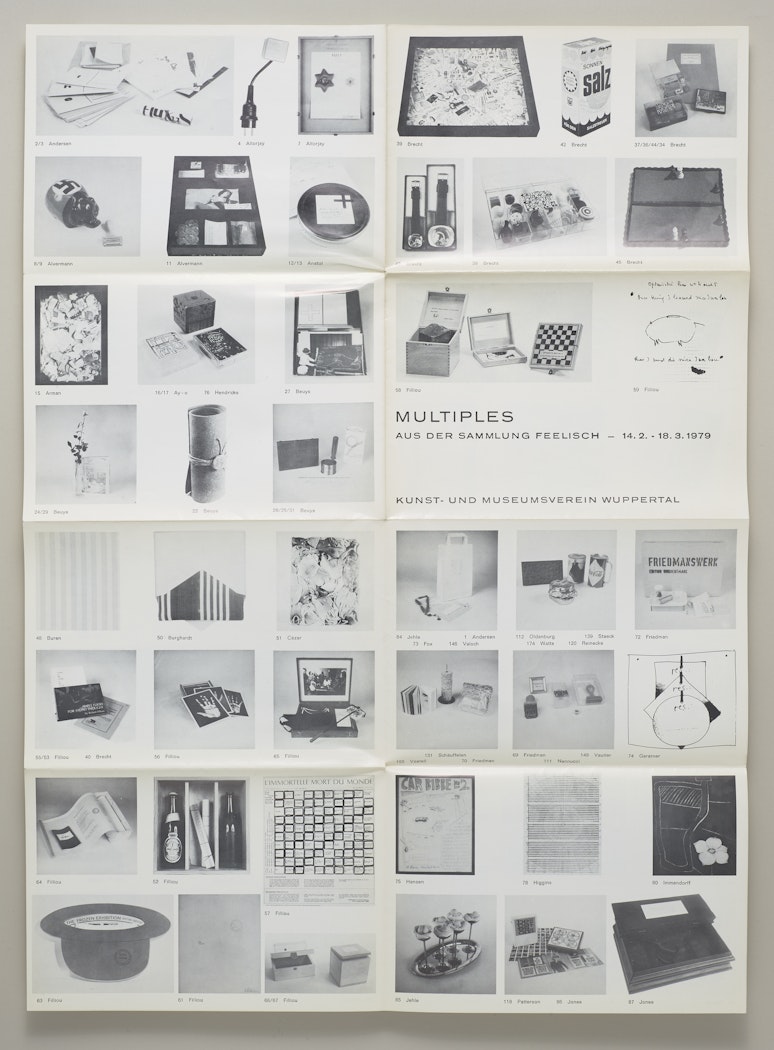 Multiples Aus Der Sammlung Feelisch: Kunst- Und Musseumsverein Wuppertal