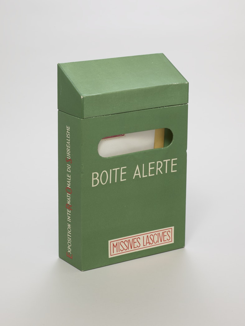 Exposition Internationale du Surrealisme, 1959-1960 Boite Alerte Missives Lascives