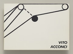Vito Acconci: Catalogue of Headlines and Image