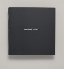 Details from Not Intended: A New Projection by Robert Barry at Holly Solomon Gallery, 5 September–5 October, 1991