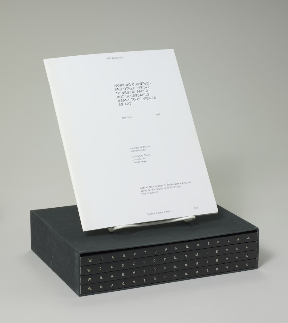 Working Drawings and Other Visible Things on Paper Not Necessarily Meant to be Viewed as Art