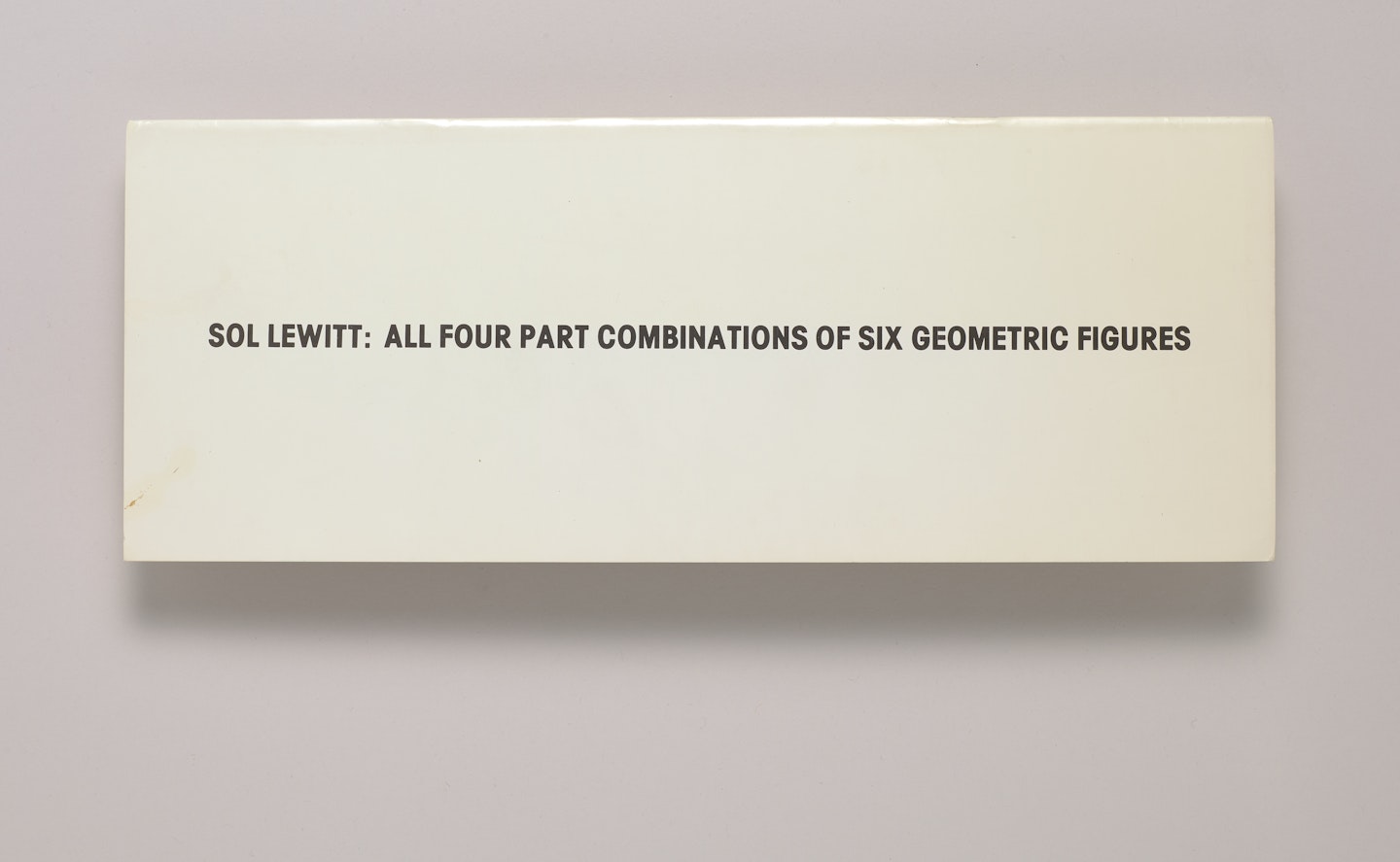 All Four Part Combinations of Six Geometric Figures
