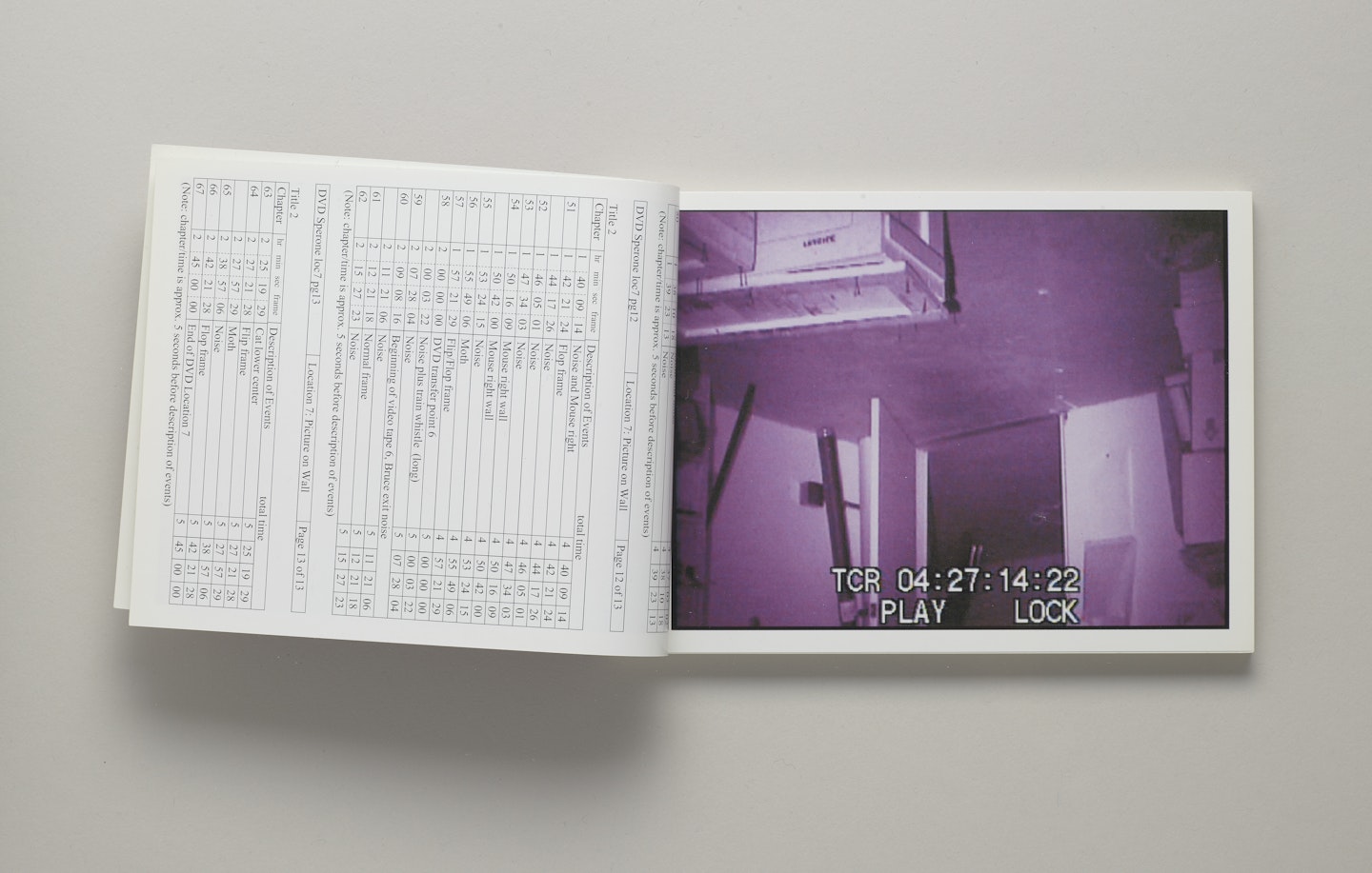 MAPPING THE STUDIO II with color shift, flip, flop & flip/flop (Fat Chance John Cage)