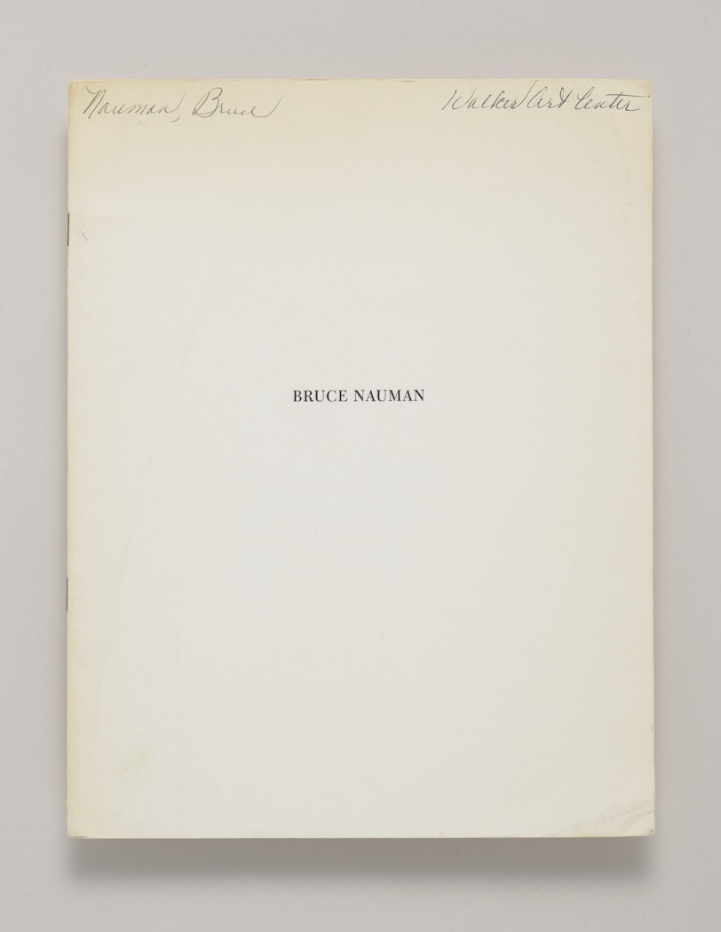 Bruce Nauman