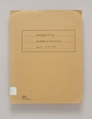 Richard Tuttle : Das 11. Papierachteck und Wandmalereien = Richard Tuttle: The 11th paper octagonal and paintings for the wall