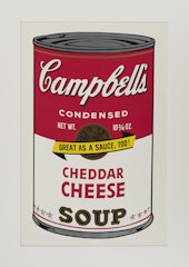 untitled [Cheddar Cheese] from Campbell's Soup II