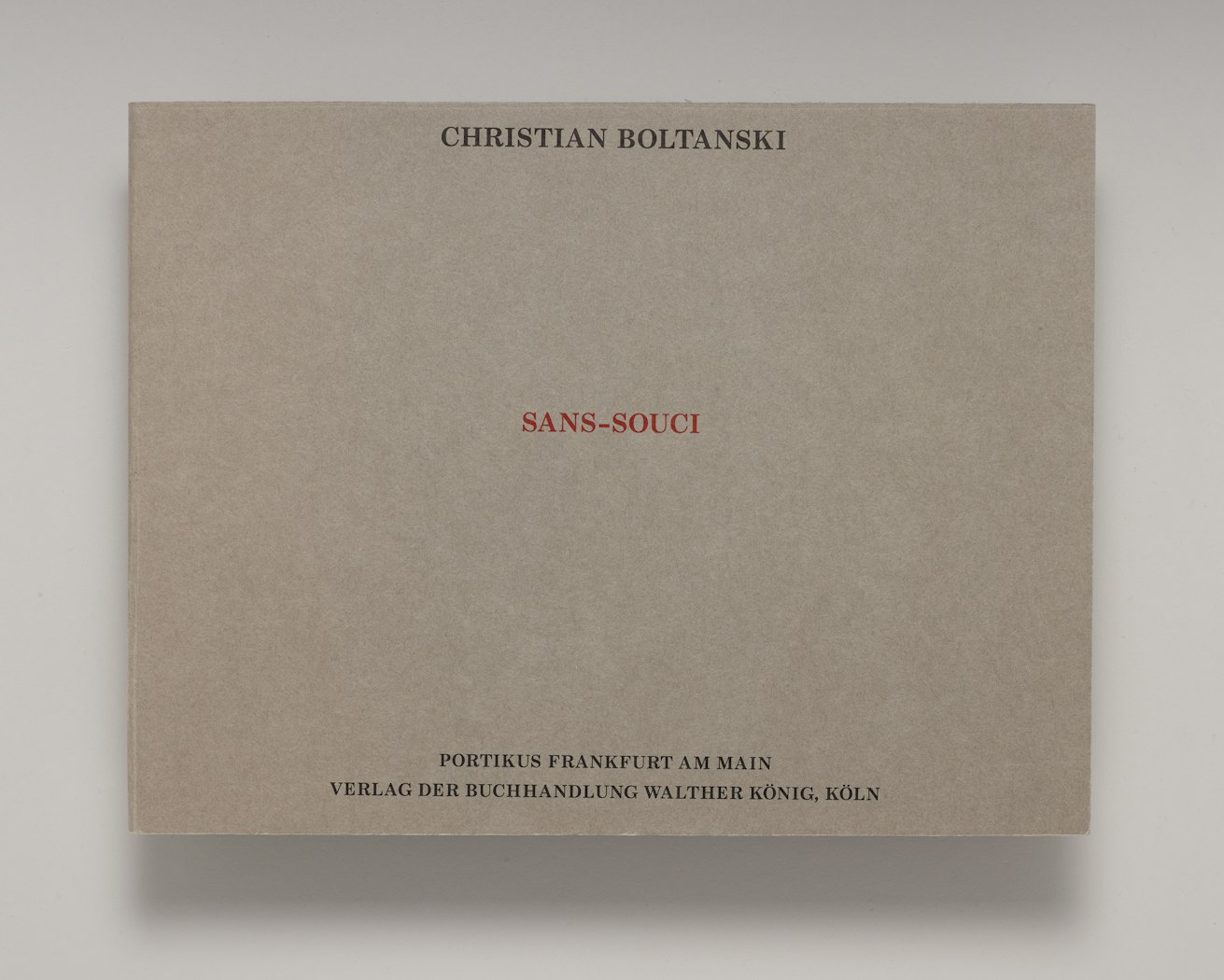 Christian Boltanski, Sans-souci