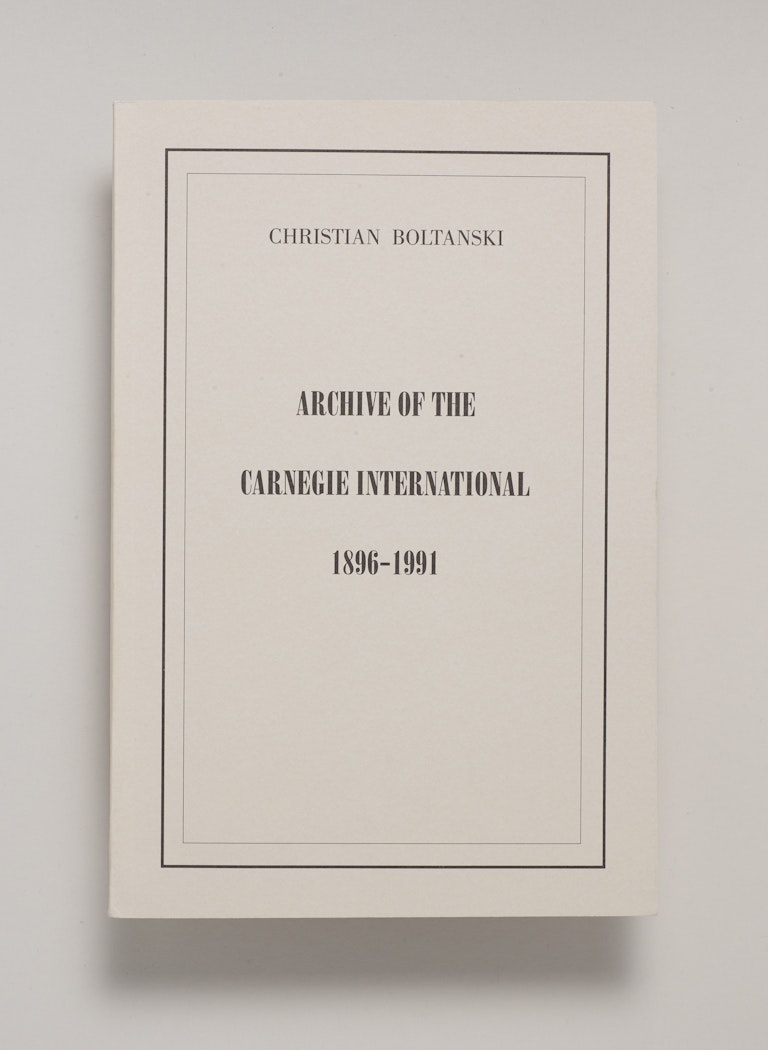 Archive of the Carnegie International, 1896-1991