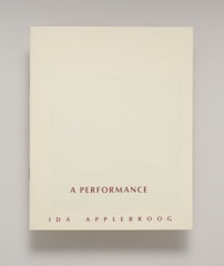 But I Wasn't There: A Performance