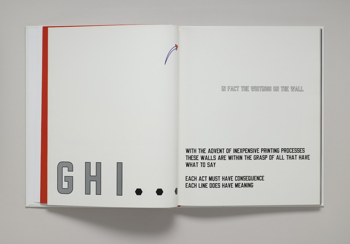 Lawrence Weiner: Turning Some Pages