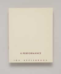 I Feel Sorry for You: A Performance