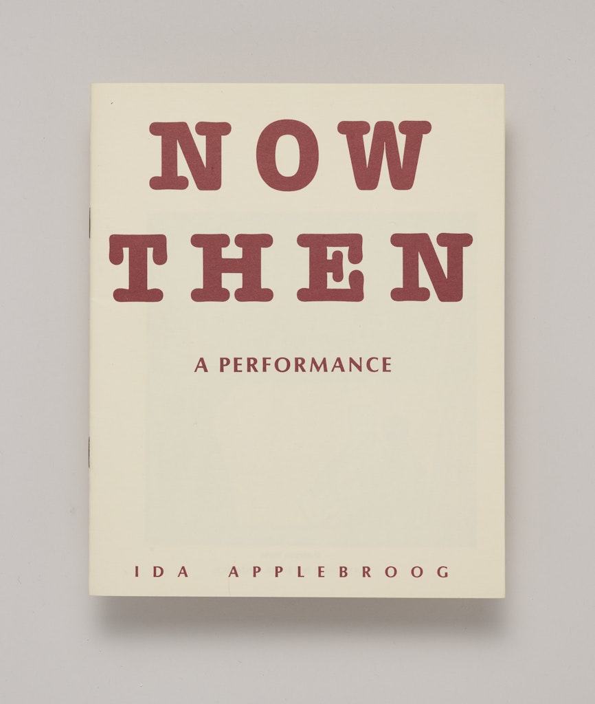Now Then: A Performance