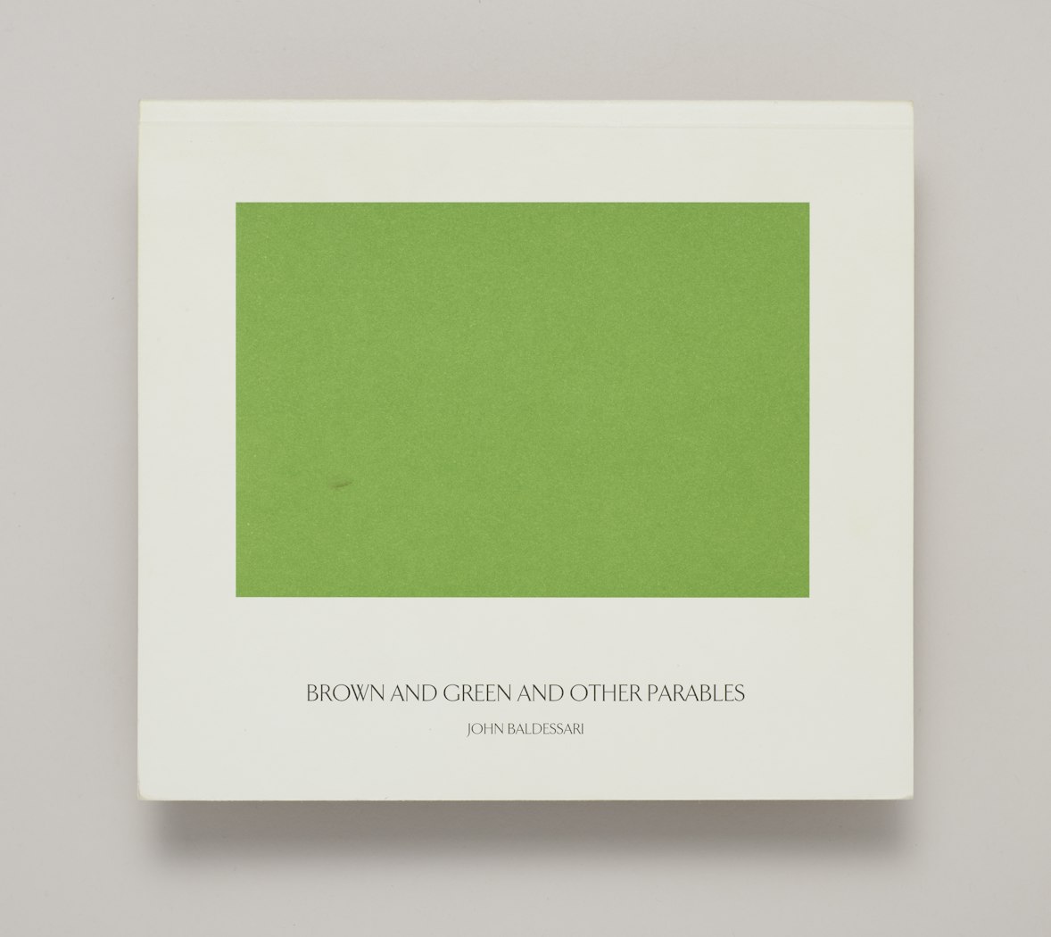 Brown and green and other parables