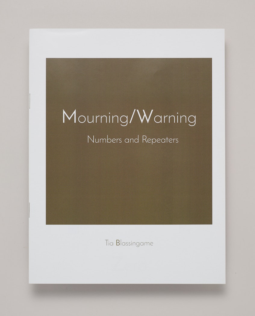 Mourning/Warning: Numbers and Repeaters