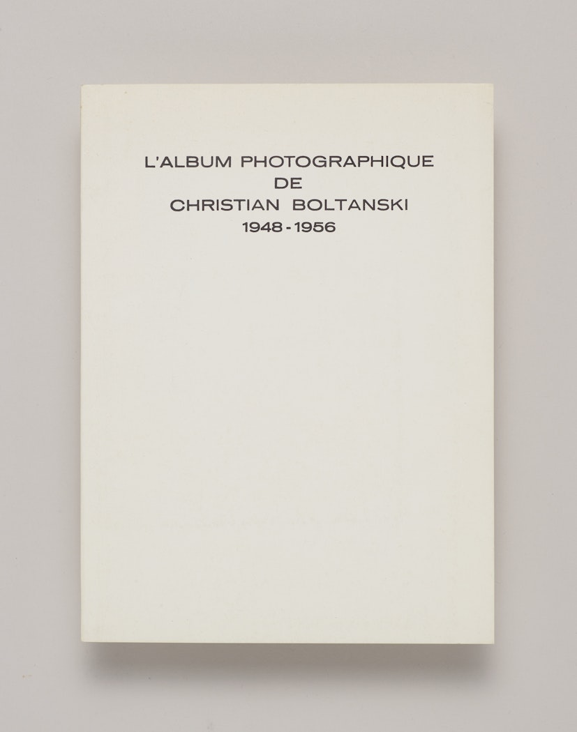 L'Album Photographique de Christian Boltanski 1948-1956