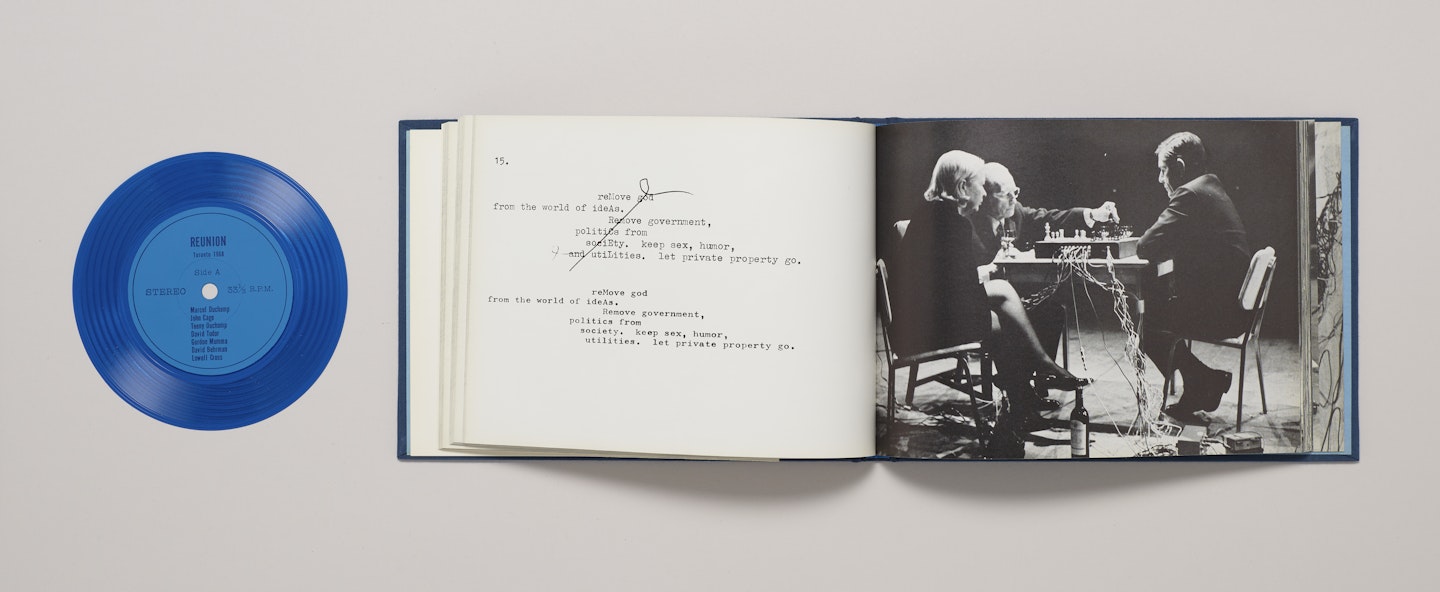 Marcel Duchamp and John Cage and Reunion
