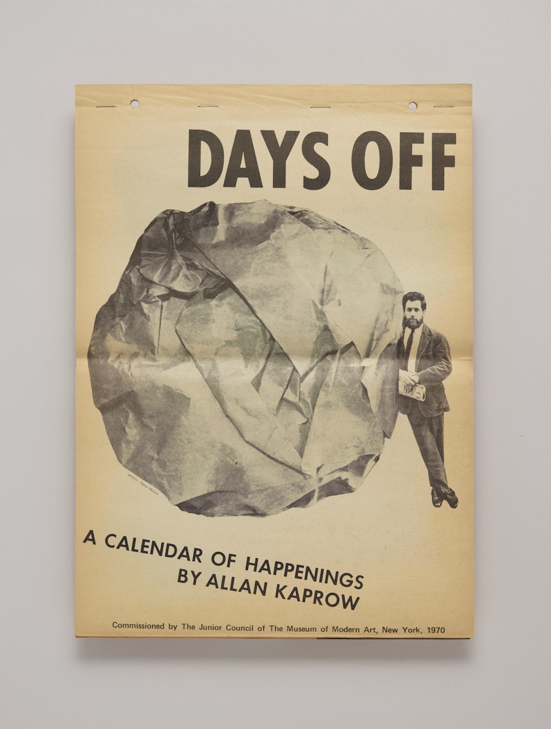 Days Off: A Calendar of Happenings