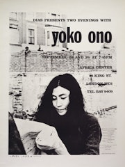 DIAS Presents Two Evenings With Yoko Ono