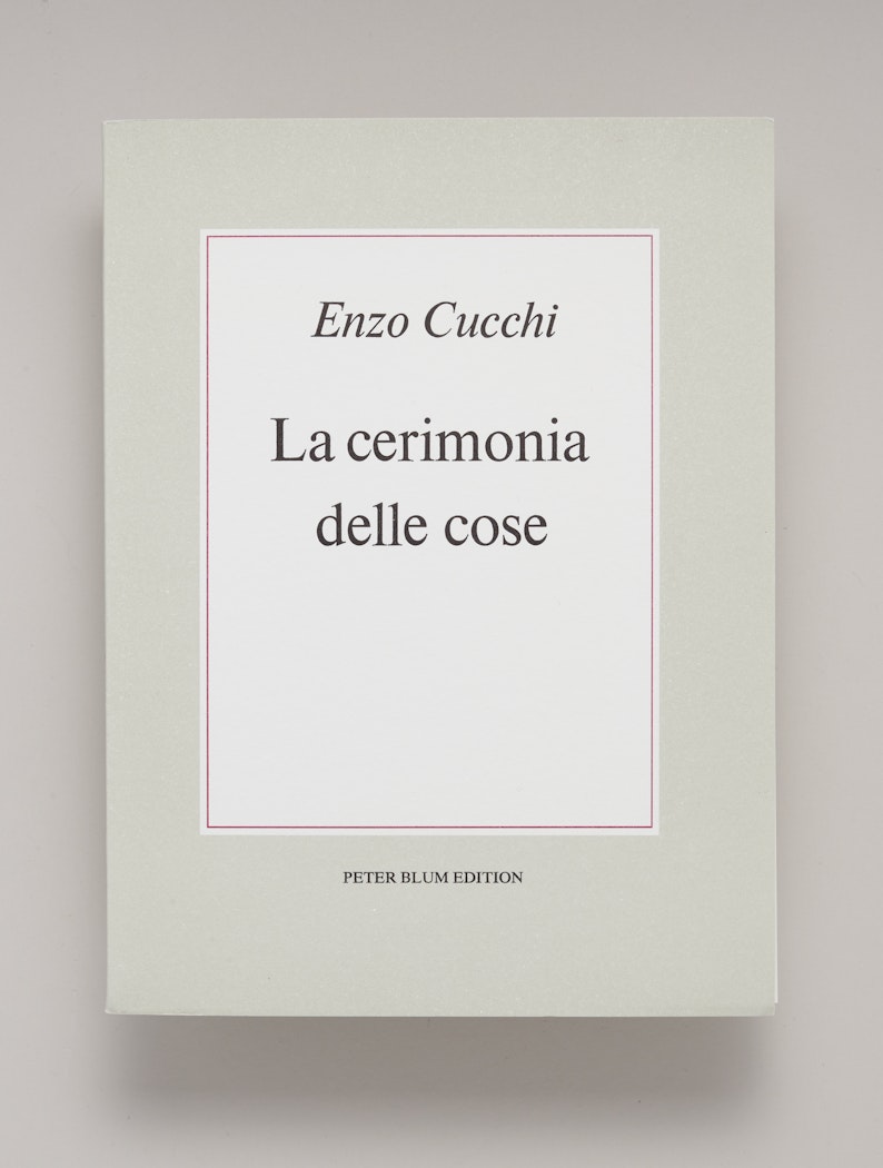 La Cerimonia Delle Cose = The Ceremony of Things 