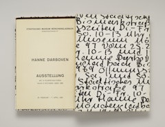 Hanne Darboven: Aussellung mit 6 Filmprojektoren nach 6 Buchern uber 1968, 25. February - 7. April 1969.