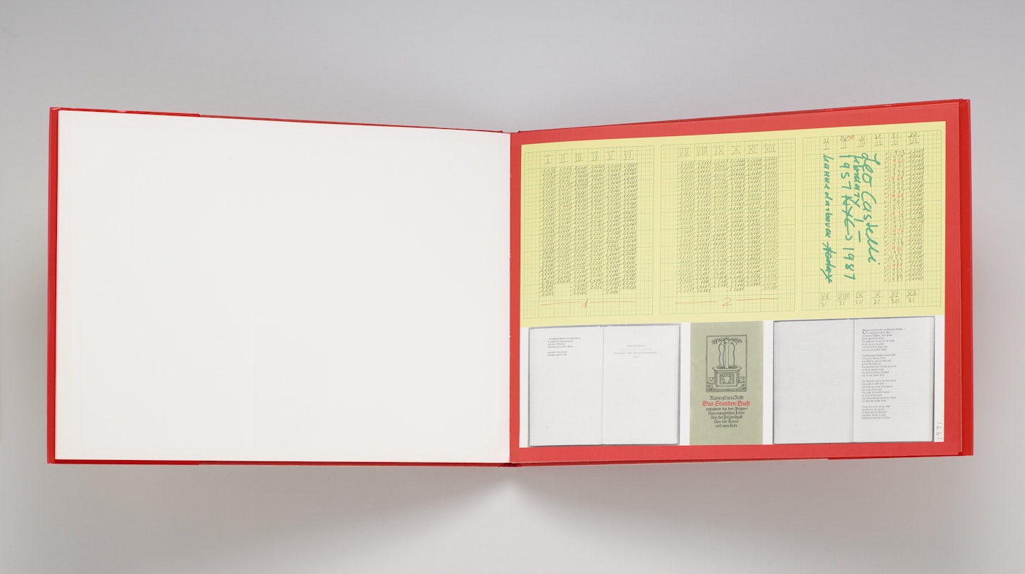 R.M. Rilke - Das Stundenbuch: Leo Castelli, Feb. 1. 1957 - Feb. 1. 1987 NYC