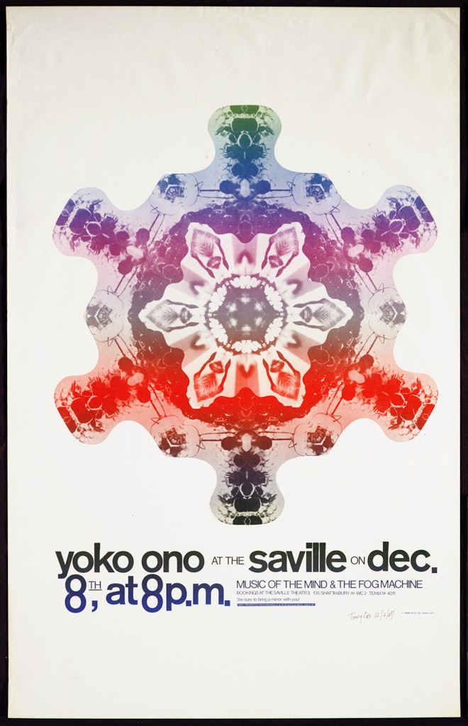 Yoko Ono at the Saville