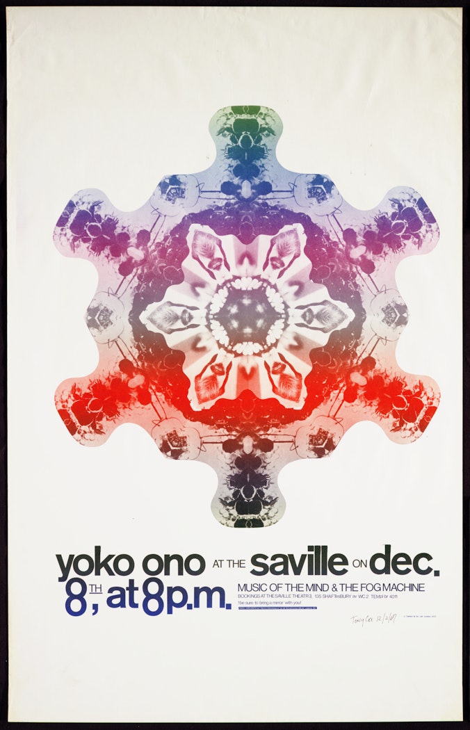 Yoko Ono at the Saville