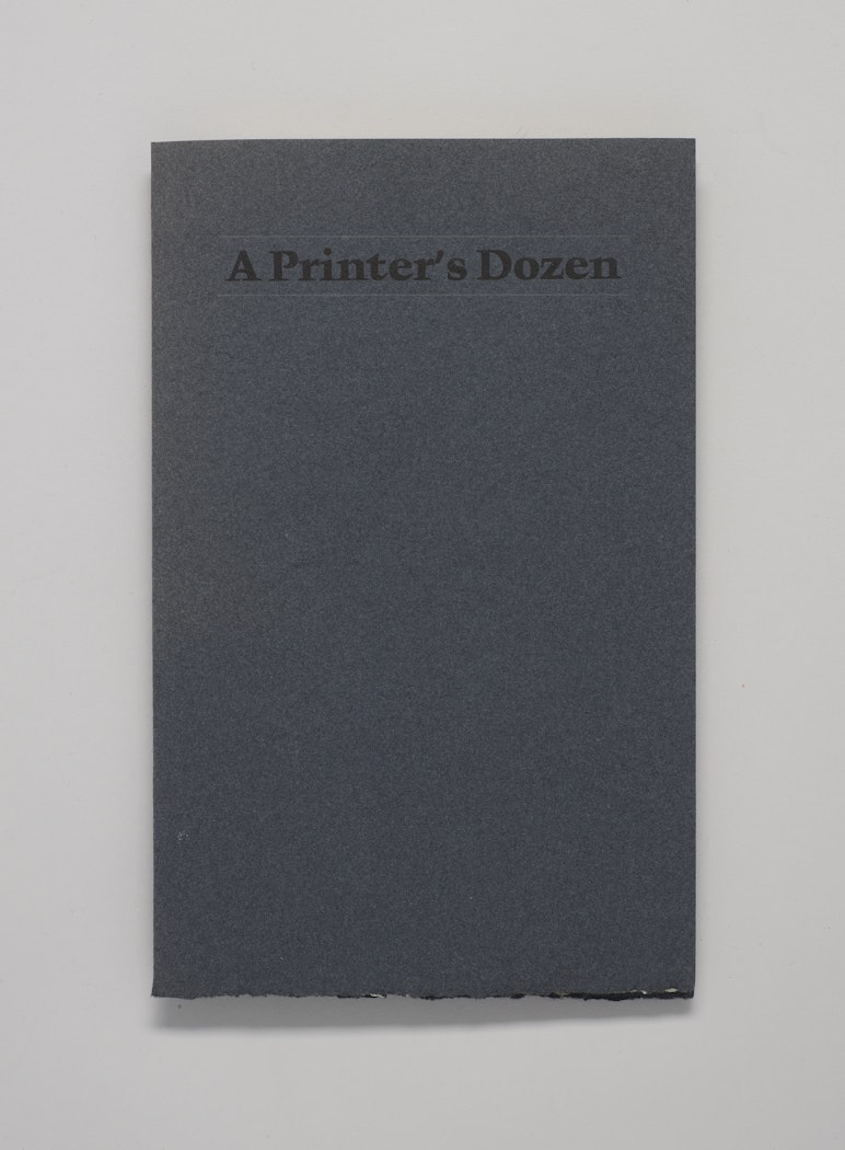 A Printer's Dozen