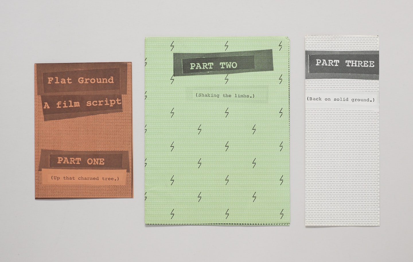 Flat Ground: A Film Script