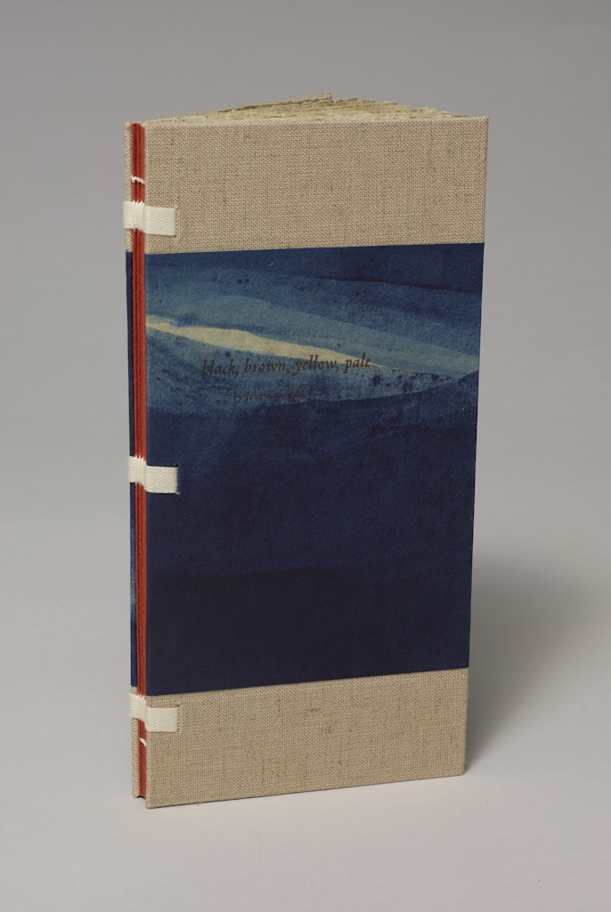 Black, brown, yellow, pale