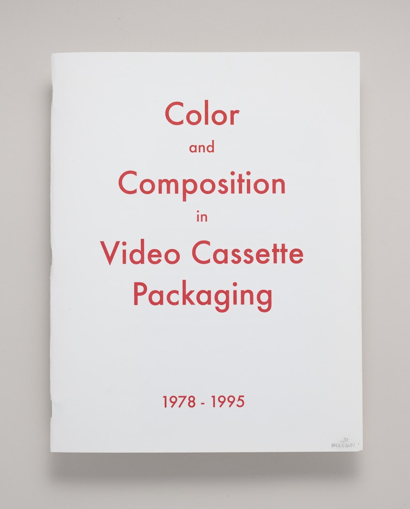 Color and Composition in Video Cassette Packaging