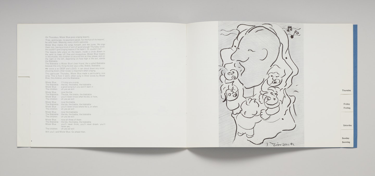 Mister Blue From Day to Day = Herr Blau von Tag zu Tag