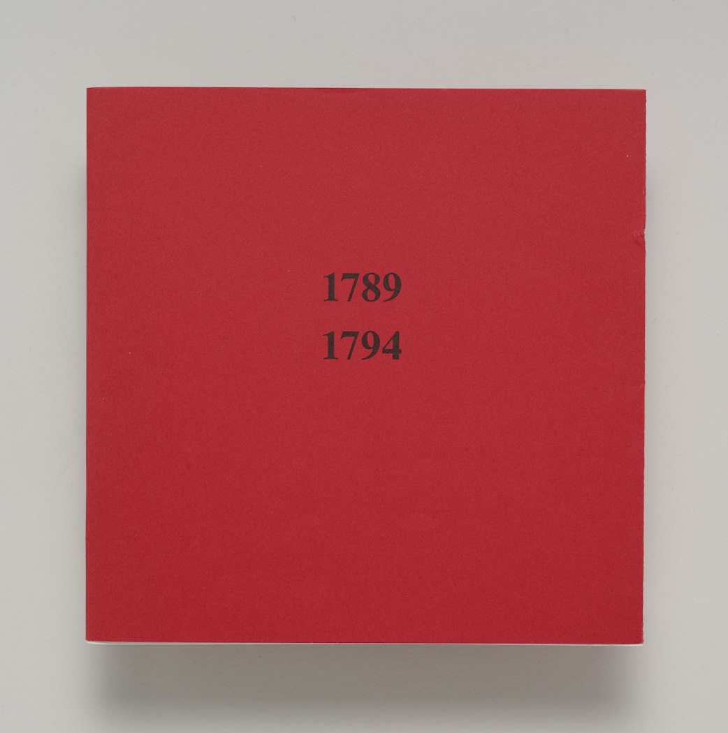 1789-1794 Ian Hamilton Finlay