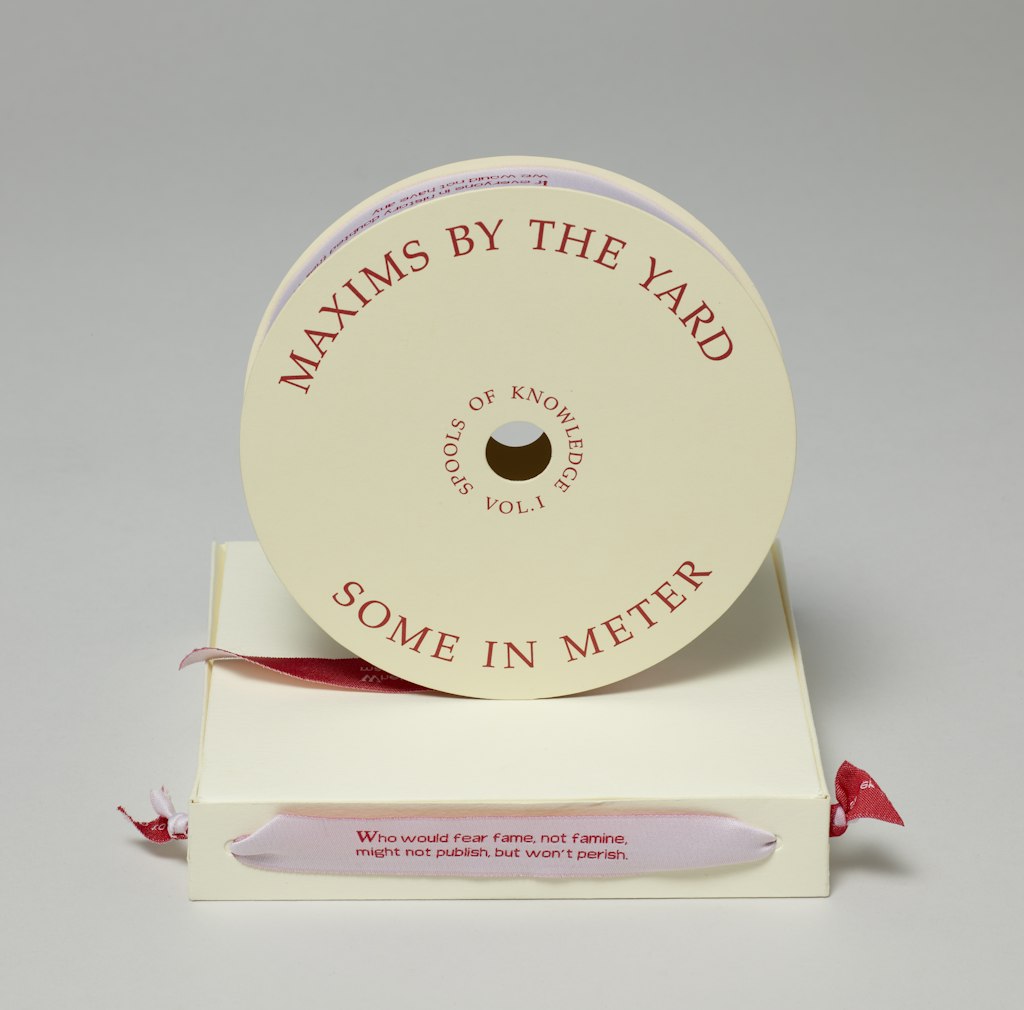 Maxims by the Yard: Some in Meter