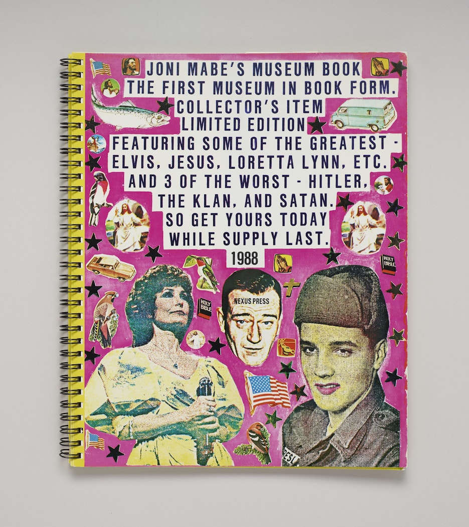 Joni Mabe's museum book: the first museum in book form.