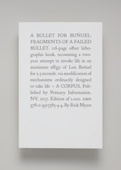 A Bullet for Buñuel: Fragments of a Failed Bullet