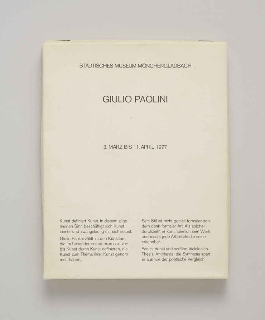 Giulio Paolini