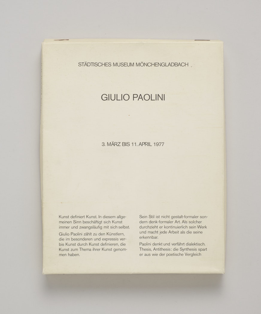 Giulio Paolini