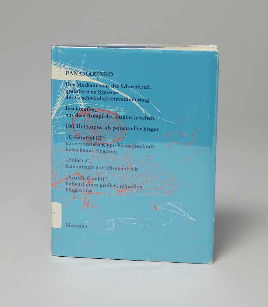Panamarenko: Der Mechanismus der Schwerkraft, geschlossene Systeme der Geschwindigkeitsveränderung