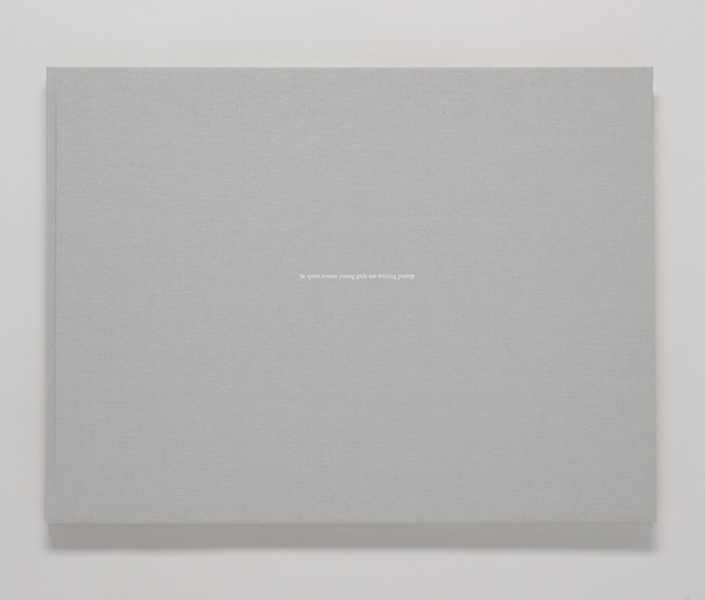 In quiet rooms young girls are writing poetry