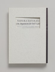 Natura Naturata (An Argument for Still Life):