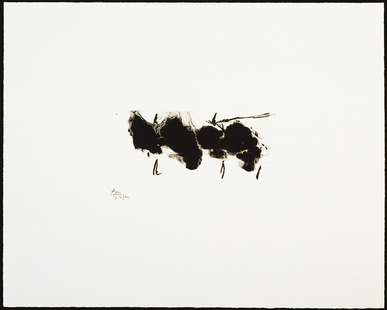 Automatism Elegy (State I White)