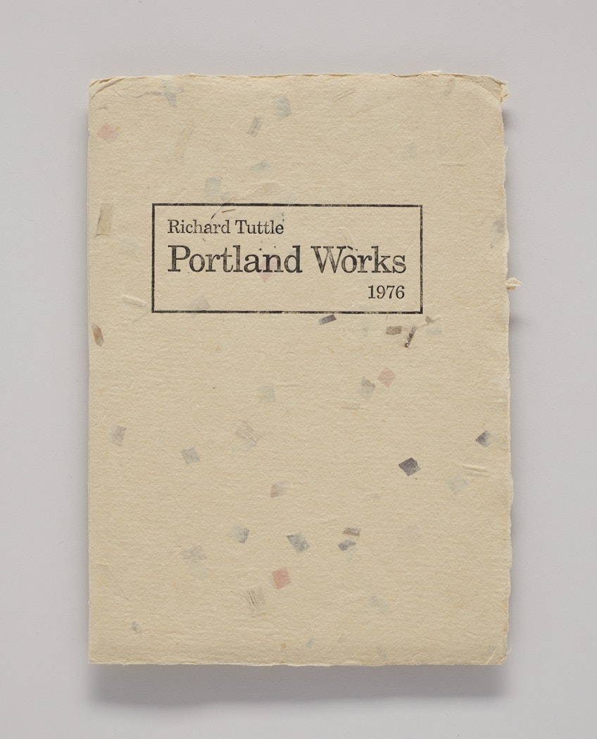 Richard Tuttle: Portland Works, 1976