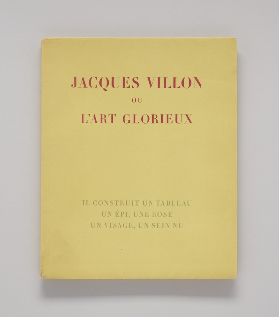 Jacques Villon ou l'Art Glorieux